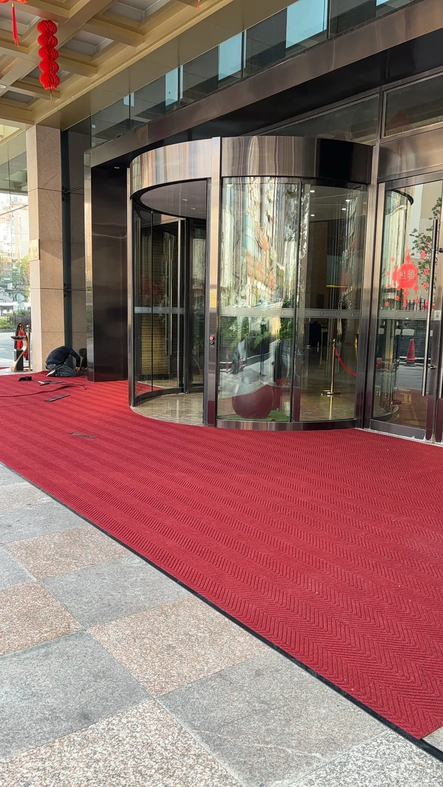 贵阳格兰云天国际酒店地毯项目现场1