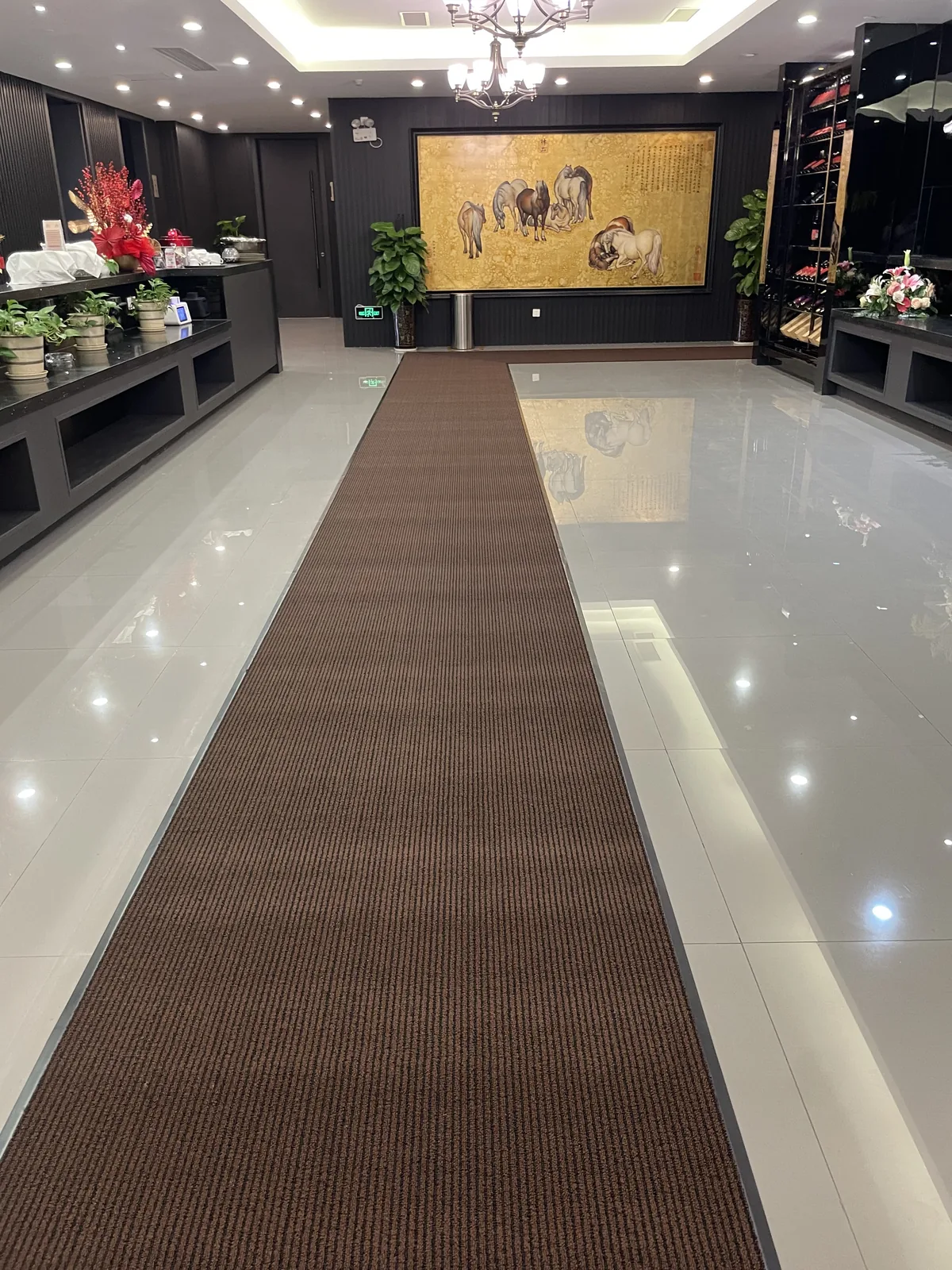 贵州交勘院地毯项目现场2